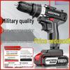 Industrial Ultra-Power Electric Drill with Dual-Speed Lithium Battery and Impact Function