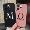 For Oppo Reno15 F Pro Case Simplicity Heart 26 Letters Shockproof Soft Liquid Silicone Cover For OppoReno15 15Pro Reno15F Fundas