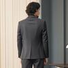 Men's Wool Blend Business Suit Jacket