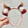 Sweet Christmas Antler Bow Headdress - Festive Fairy Hair Accessory