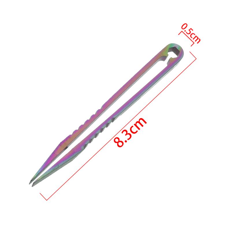 

1 шт. титановый пинцет-зажим, точный захват, захват для рыбьей кости, заноза для удаления волос, средство для удаления ресниц, щипцы для бровей, инструмент для макияжа разноцветный