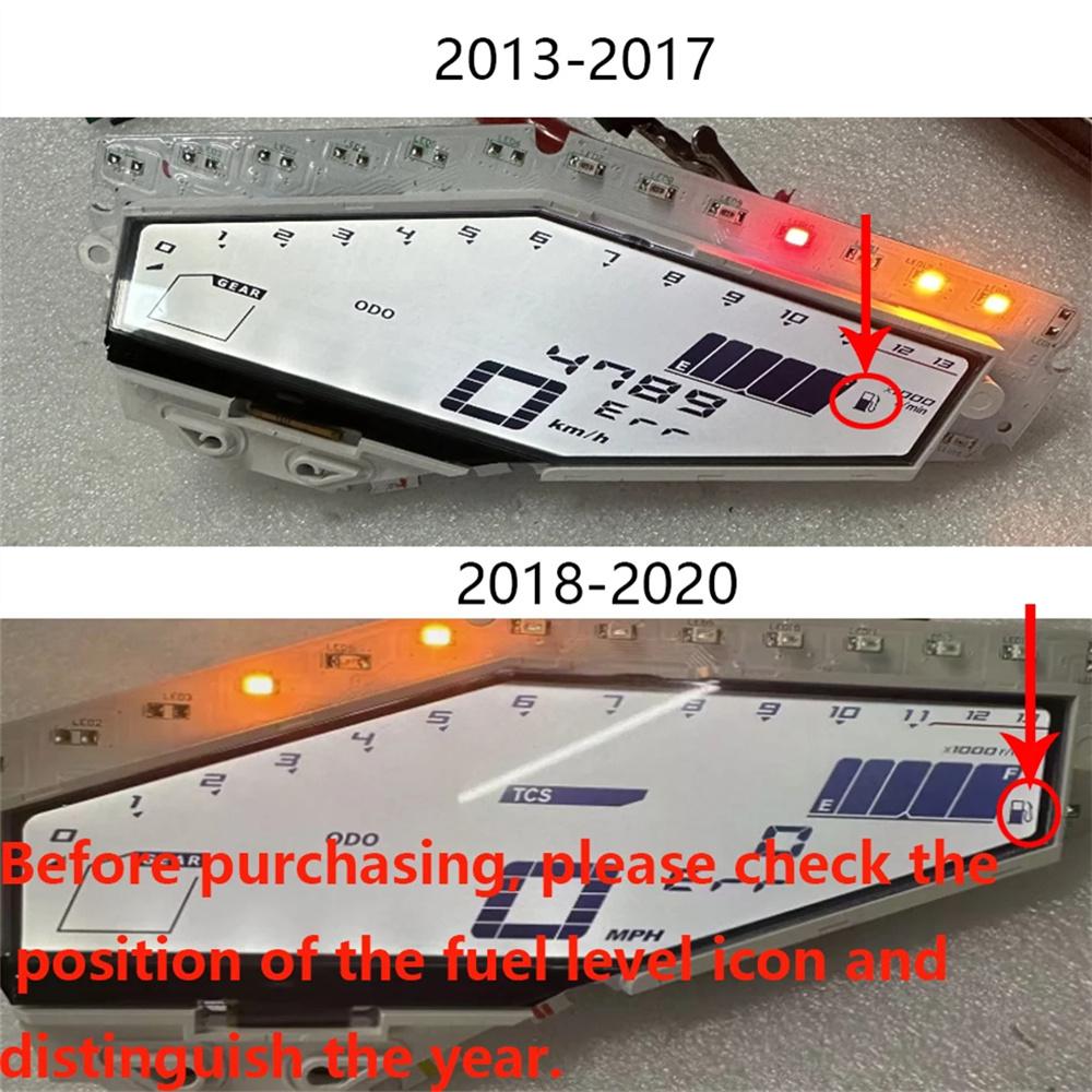 Car Speedometer Instrument LCD Screen For YAMAHA MT09 MT-09 / FZ-09 2018-2020