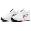 Li Ning Red Hare 6 Slip Resistant And Abrasion Resistant Coverage Low Top Running Shoes Men's Standard White ARMT015-1