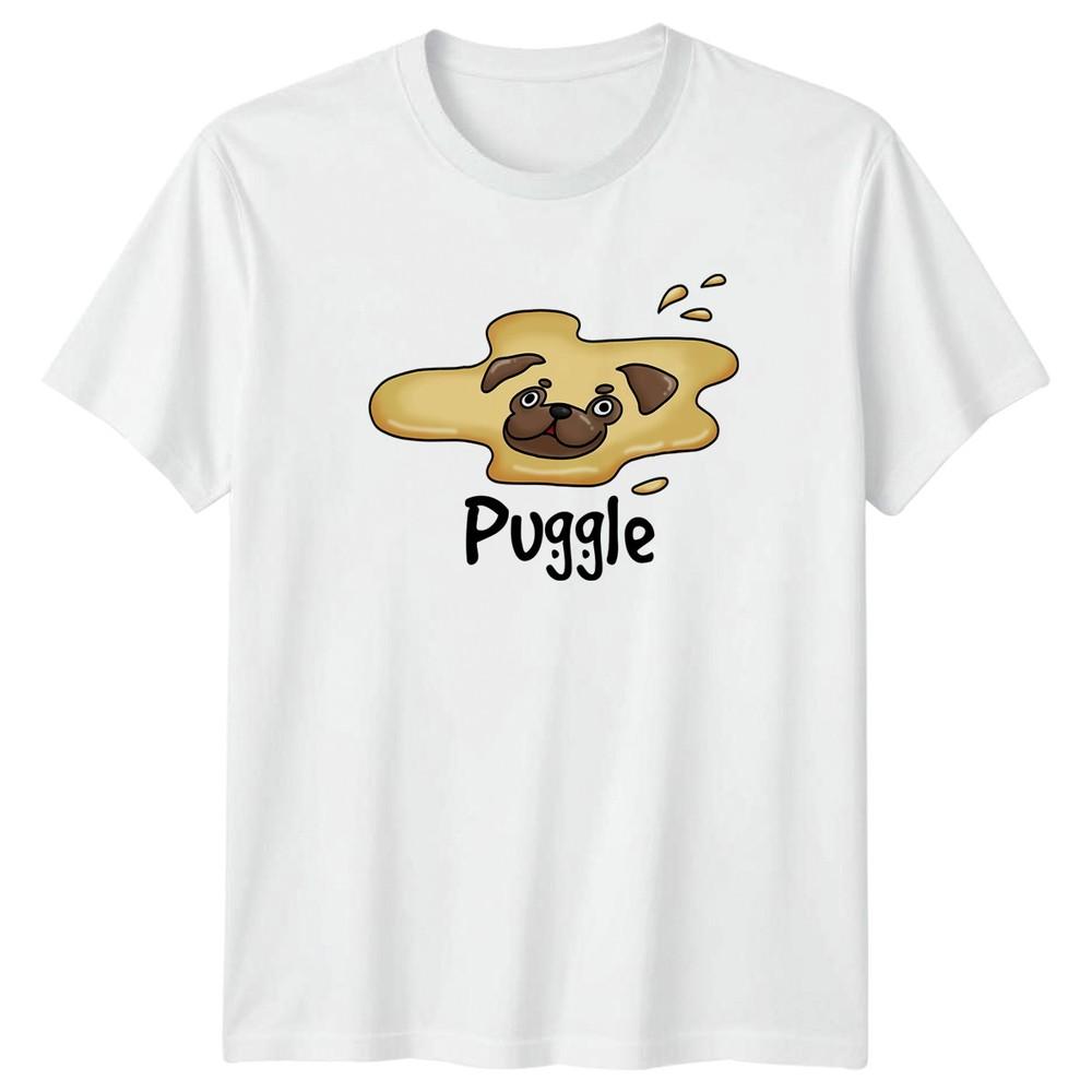 Funny Puggle TShirt Dog Puns Animals Great Gift For Him And Her S