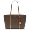 Borsa Tote MK Temple Borsa della Spesa Borsa a Spalla Borsa a Mano Grande da Donna tote Marrone Scuro Marrone Ghianda 30R4G1LT3B-BRN/ACORN