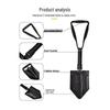 Multi-functional Folding Outdoor Shovel & Pick