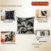 2D Modern Abstract Wave Pattern Digital Pillow Covers Pattern Cushion Cover Suitable For Sofa Bedroom Car Pillow Cover
