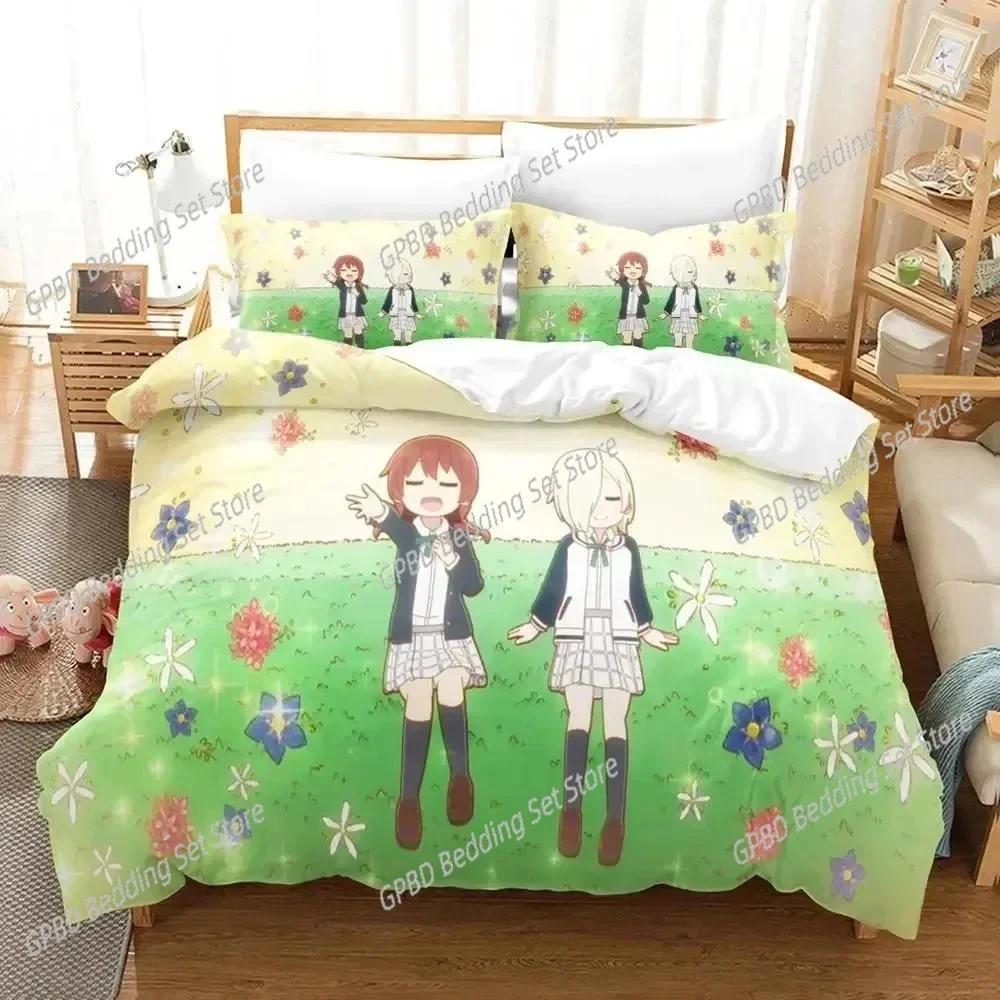 New 3D Print Anime Nijiyon Animation Bedding Set Single Twin Double Queen King Cal King Size Bed Linen Set