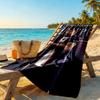 Mbappe Benutzerdefinierter Name Strandtuch Schnelltrocknend Weiche Mikrofaser Für Strand Badezimmer Outdoor Schwimmbad Camping Picknick Yoga Tauchen Urlaubszubehör