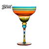 Classic Margarita Cup Mexican Hand Painted Glass Champagne Cocktail Glasses