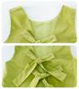 2026 Summer Girls' Cute Polka Dot Backless Vest & Pants Set - Casual Two-Piece for Kids