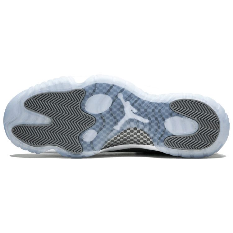 Air Jordan 11 Retro Low Cool Grey Ανδρικά Αθλητικά Παπούτσια Μεσαίο Γκρι Gunsmoke-Λευκό 528895-003