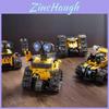 Stavebnice Wall-e Robot z ABS plastu s napájením na baterie**