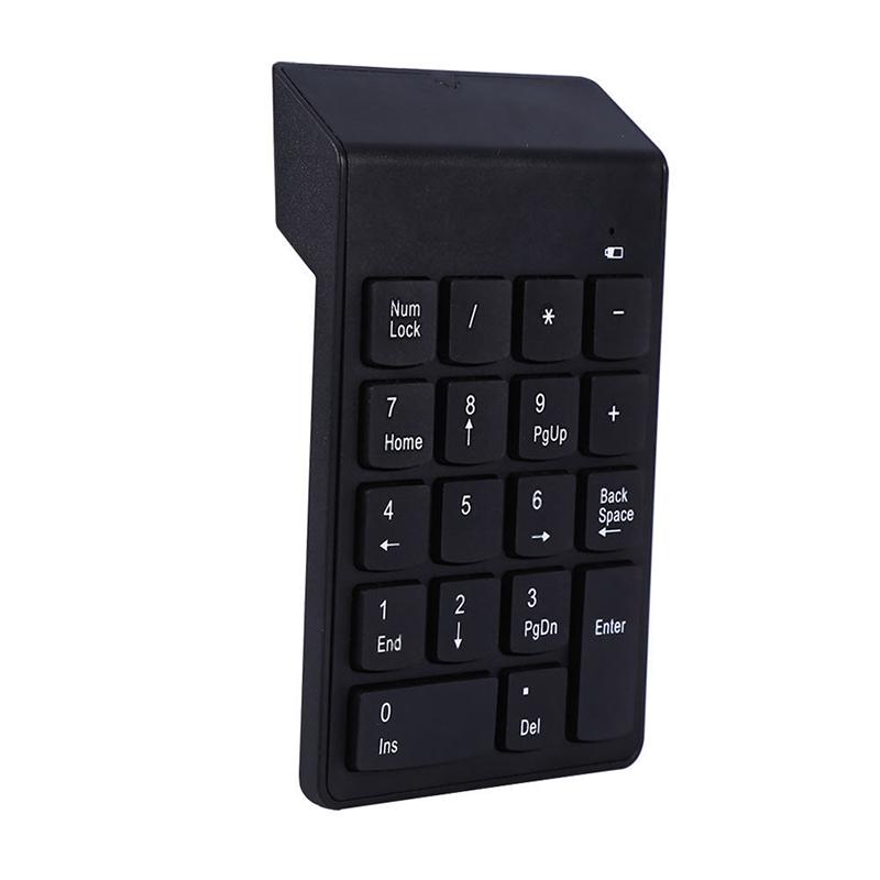 Wireless Number Pad Numeric Keypad 18 Key Digital Keyboard For Laptop