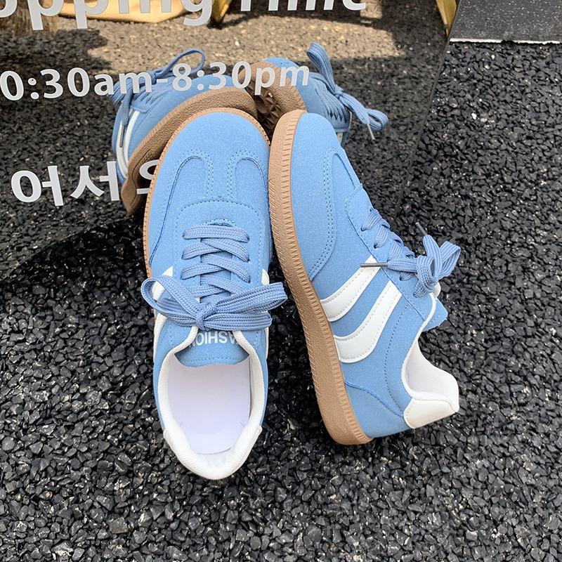 Fashion Women's Vulcanized Shoes 2025 New Women's Sneakers Fashion Casual Walking Shoes Tennis Training Shoes for Women Anti-slip Flats