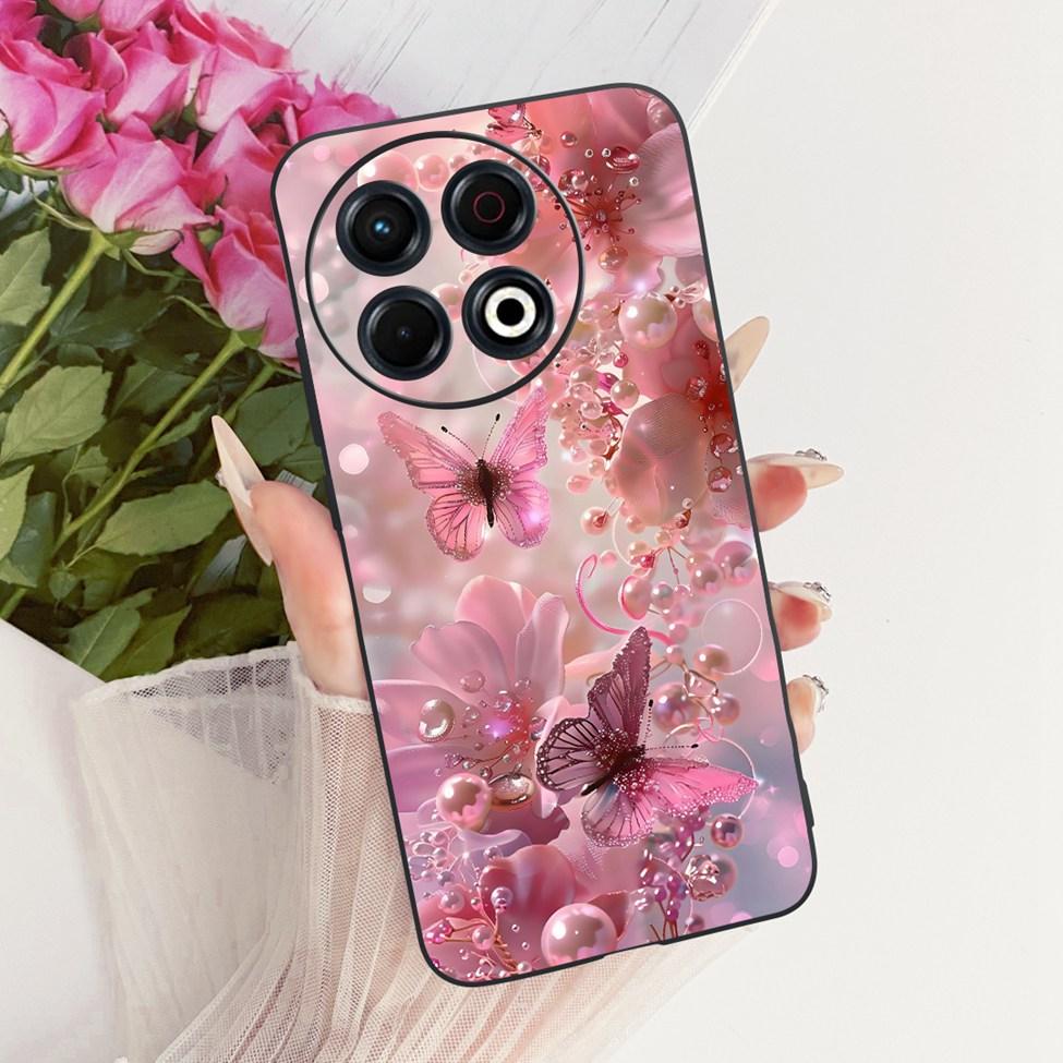 Phone Case For Tecno Spark 30 Pro 4G Cover KL7 Luxury Fashion Cute Cat Funny Painted Bumper For Tecno Spark 30 Pro 4G Casing