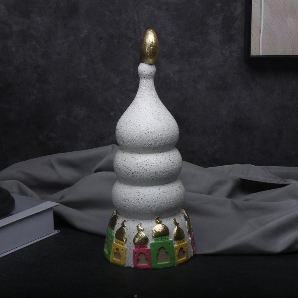 1 PC Ramadan Muslim Kaaba Dome Mosque Islamic Desktop Ornament Table Crafts Gifts