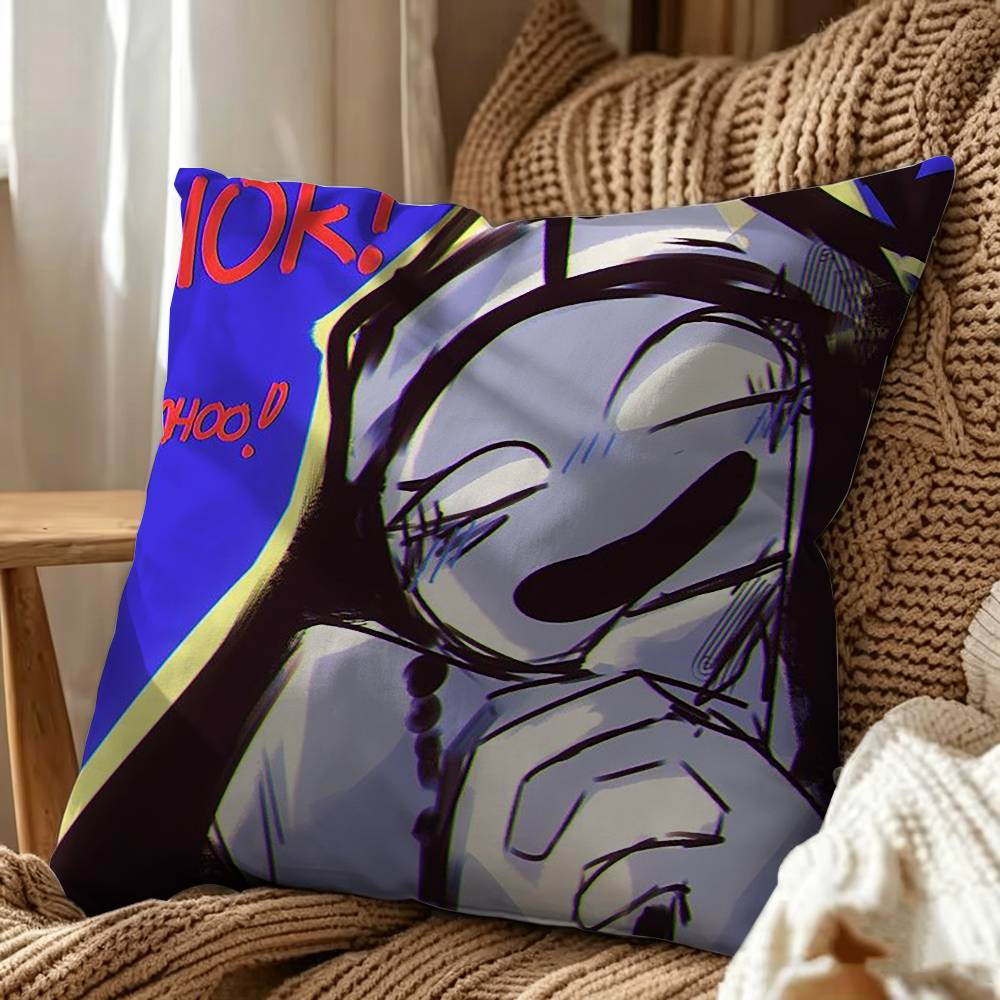 FNF Mid-Fight Masses Taki Square Pillow Case Multi Sizes For Car Home Bedroom Decor Custom Valentine Gifts