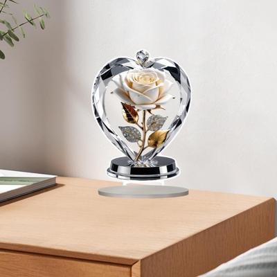 2D Flower Acrylic Decorative