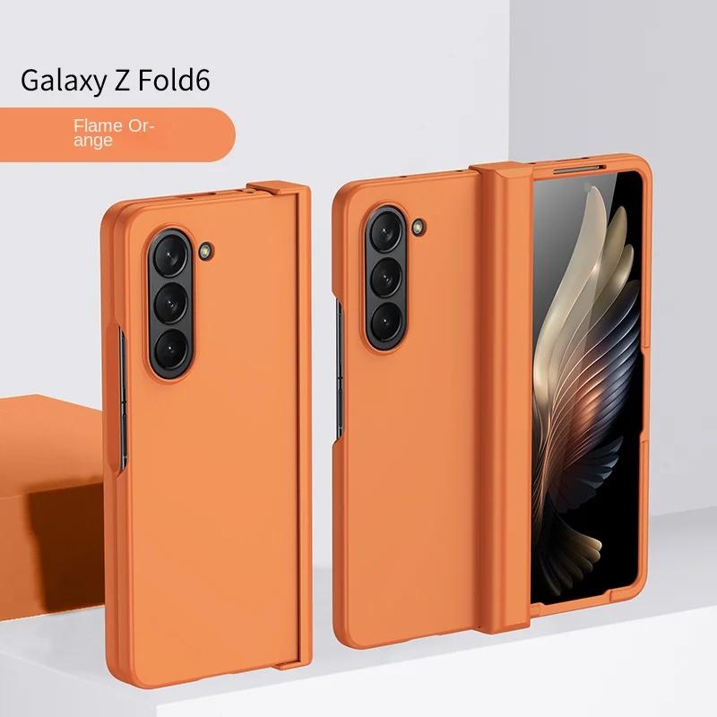 Hard Shell Hinge Protection Phone Case for Samsung Galaxy Z Fold 6 5 4 3 Fold6 Fold5 Fold4 Fold3 5G Full Package Protective Cove