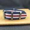 High-End NATO One-Piece Nylon Watch Strap - Canvas Woven, Sizes 18/20/22/24.