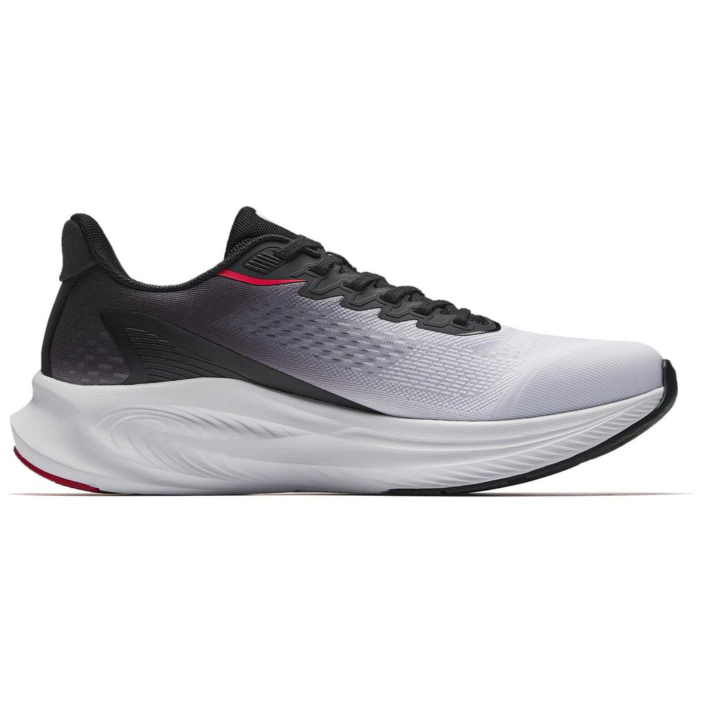 Anta Stinger 6 Low top A SHOCK Technology Physical Fitness Test & Exam Running Shoes Men's White Black 912515511-3