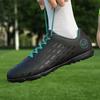 Children's Football Boots Leather Short Nail Professional Training Young Outdoor Men's Football Shoes