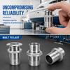 Standard Length Marine Drain Outlet Barbed Design Water Drain Fitting  For Yacht