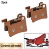 High Copper Brake Pads Metal 2pairs Electric Bicycle