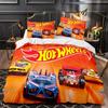 Cute Wheelss Cartoon Bedding Sets Exquisite Bed Supplies Set Duvet Cover Bed Comforter Set Bedding Set Luxury Birthday Gift