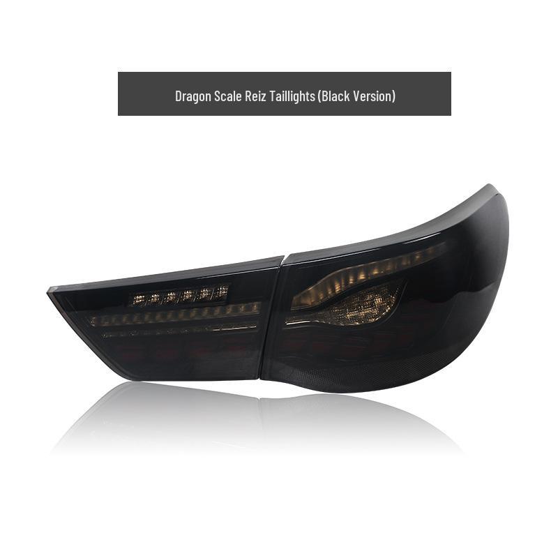 LED Dragon Scale Daytime Running Lights & Flowing Turn Signal Taillights for 10-17 Toyota Reiz
