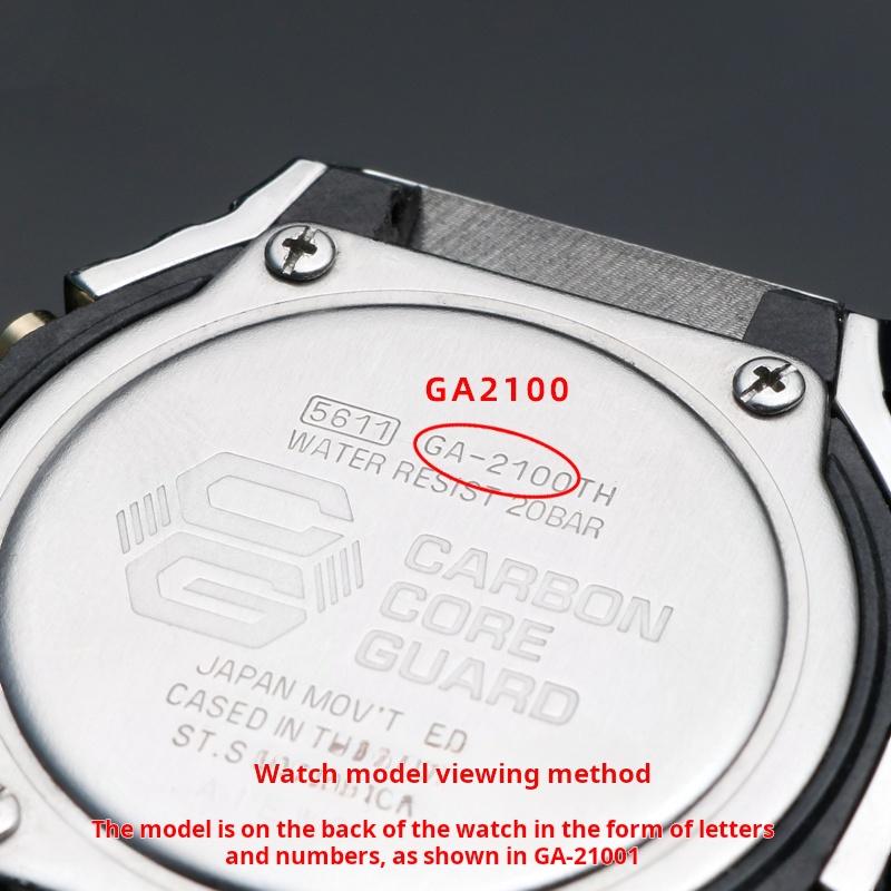 GA2100 Scratch Resistant Sapphire Watch Lens For G-SHOCK Casioak GA-2100 GA-2110 GA-B2100 Mineral Mirror Glass Replacement Parts