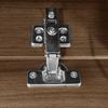 Modern TV Cabinet, Black and Wood Look – Length 180 cm