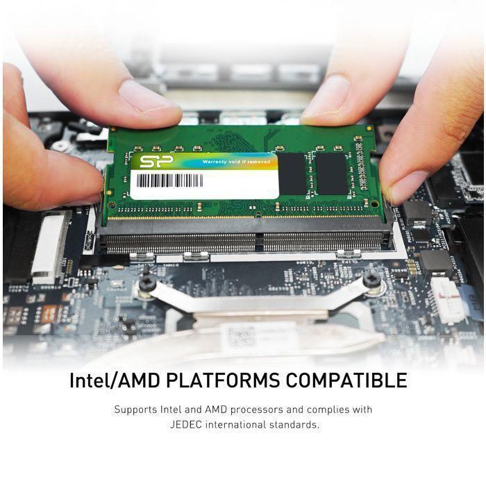 DDR4 RAM - Silicon Power - 16GB 3200MT/s - SODIMM CL22 - SP016GBSFU320X02