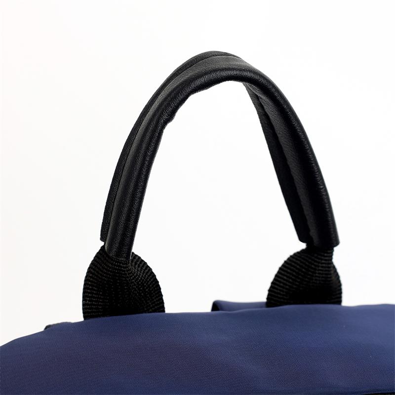 Waterproof Nylon Double Shoulder Bag for Women Travel Commuting Large Capacity Multi Layer Lightweight Laptop Backpack
