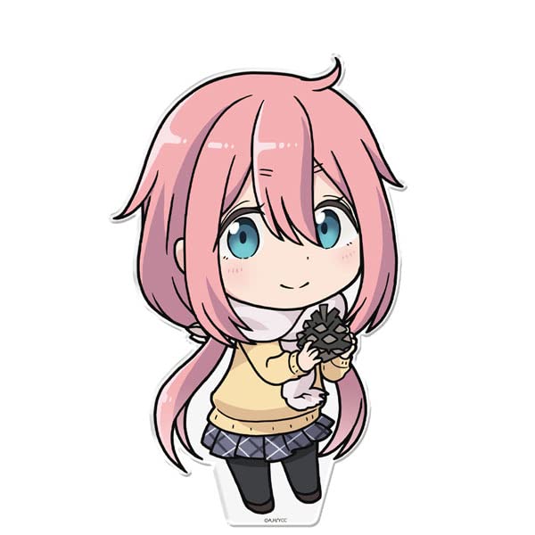 

Laid-Back Camp Movie: Deka Puni Colle Acrylic Figure: Nadeshiko Kagamihara Uniform Ver.