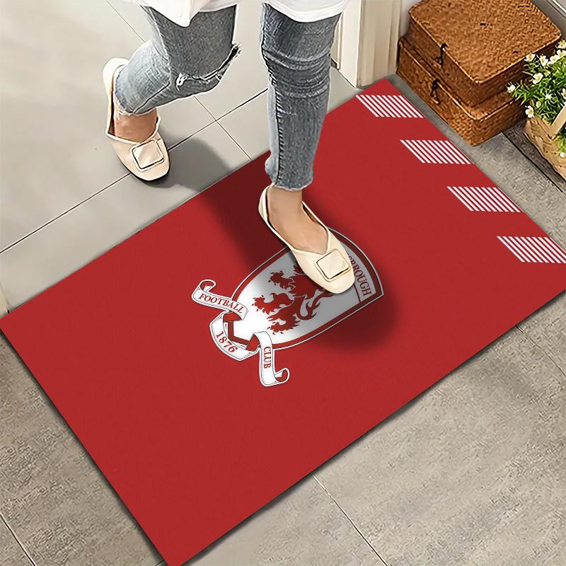 Middlesbrough Carpet Rug for Living Room Bedroom Home Sofa Decoration,Kids play Nonslip Floor Mat
