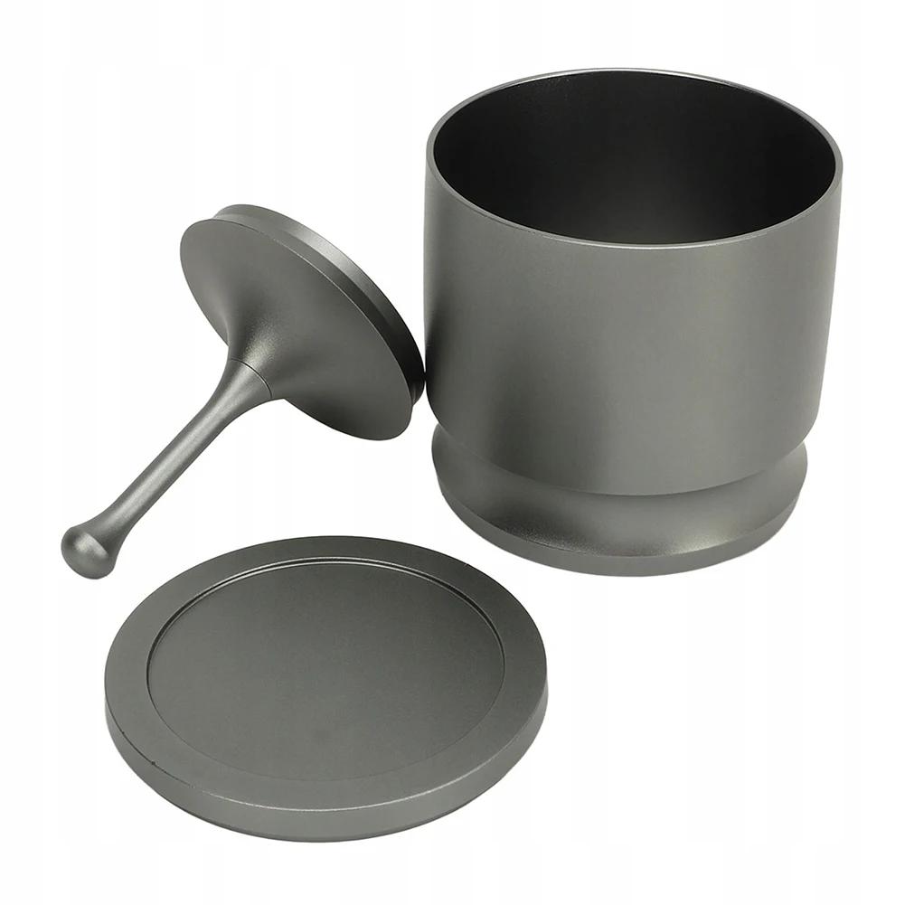 

Дозирующая воронка для эспрессо, аксессуар для кофемолки, приспособление для трамбовки кофе, приспособление для сбора порошка, контейнер для кофейных зерен, чашка, подходящая для портафильтра 58 мм темно серый