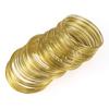 100pcs Loops Jewelry Wire Memory Beading Wire Cuff Bangle Bracelet For Jewelry Making Bracelet Necklace DIY Crafts Making