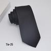 Men's 8cm Jacquard Polyester Tie - Business Formal and Casual High-Class Style
