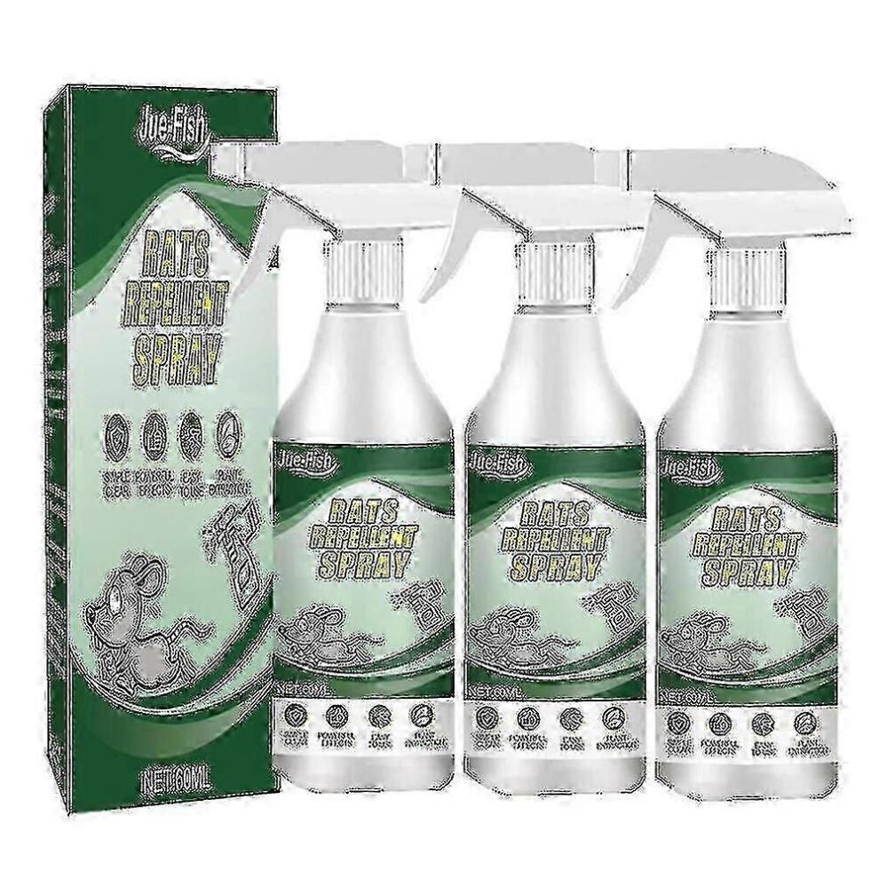 3x Strong Natural Peppermint Essential Oil Spray Mice Rodent Repellent Spray PrettyJ, Happy H