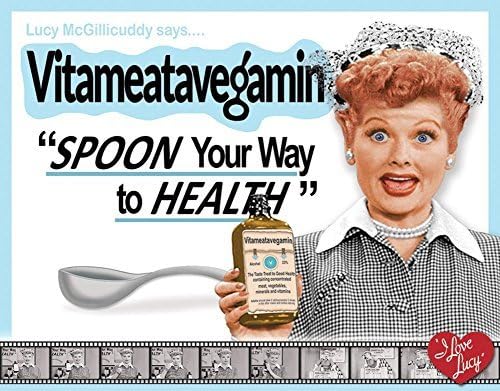 

Unoopler Lucy Vita Episode Tin Sign inAluminum 20x30cm（7.8x11.8inch）