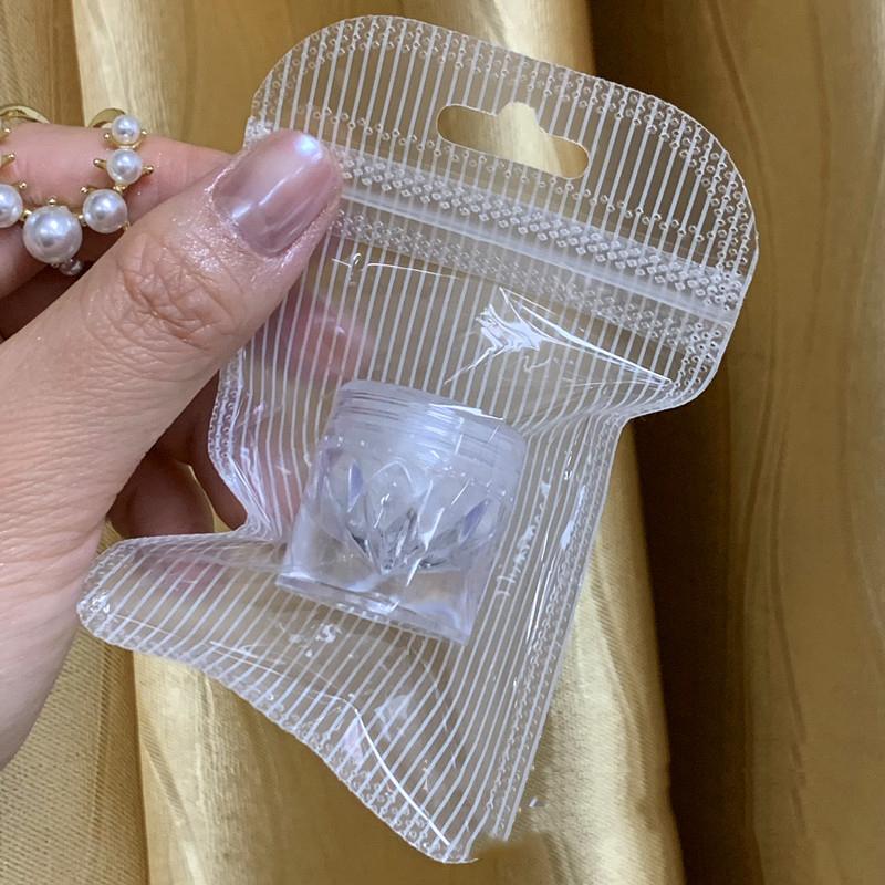 0.2g/1Jar Moonlight White Nail Powder Aurora Magic Mirror Chrome Pigment Duts High-Gloss Pearl Rubbing Powder for Nail Art Salon