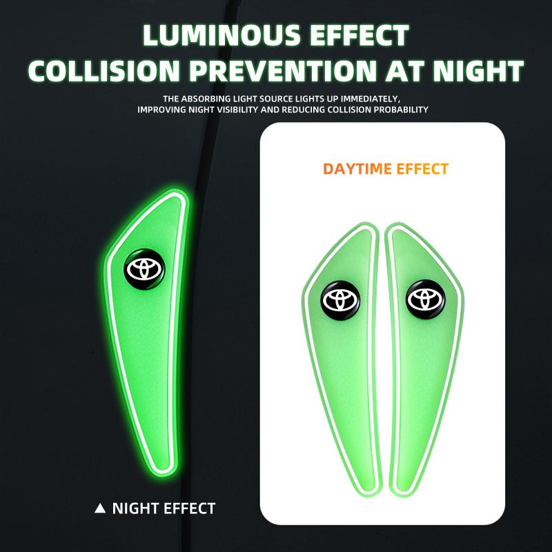Car Door Anti-collision Bumper Strip Trim Protector Stickers For Toyota Prius NHW20 ZVW30 ZVW40 ZVW50