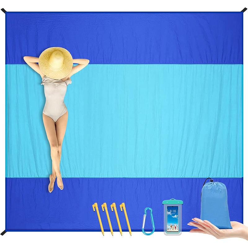 Oversize Sand Free Waterproof Portable Folding Picnic Camping Beach Blanket Mat