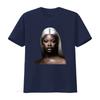 JT Face Card T Shirt Jatavia City Girls Album vintage Washed Slightly Unisex Versatile homme fashion streetwear Stretched