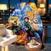 Demon Slayer Print Blanket - Soft & Comfortable, for Bedroom, Travel, Sofa, Home Decoration - Birthday Christmas Gift for Friend