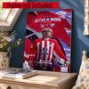 Atletico Madrid Diamond Painting Round Diamond Mosaic Rhinestones Diamond Embroidery Craft Kit Wall Decor Without Frame