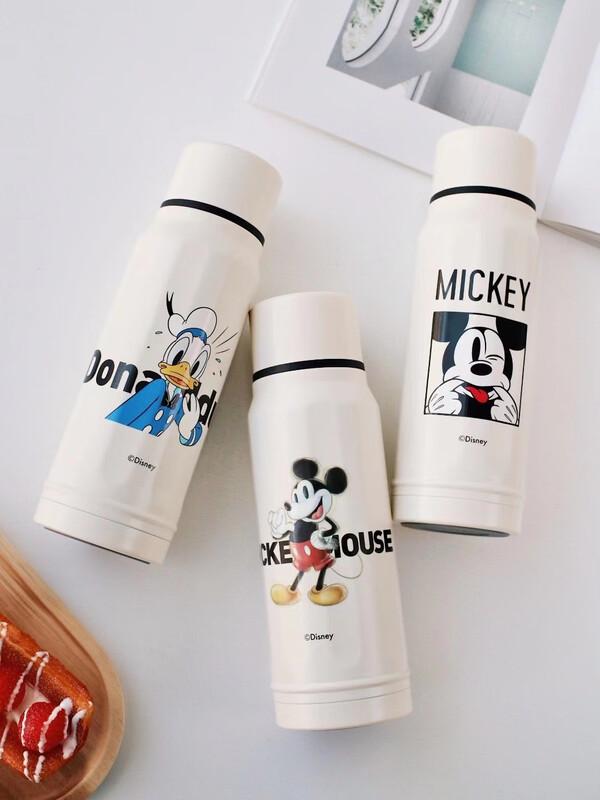 Botella de Agua Térmica Portátil Geli Pato Donald 500ml