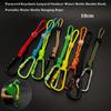 New Portable Paracord Keychain Lanyard Creative Multifunctional Outdoor Water Bottle Buckle Hook 18cm Water Bottle Hanging Rope